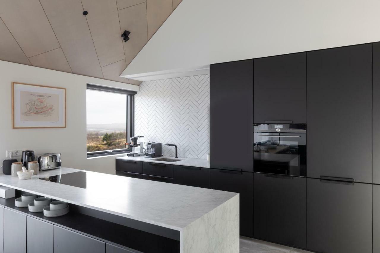 Luxury House, Golden Circle Getaway - Private Hot Tub And Sauna Reykholt  Exteriér fotografie