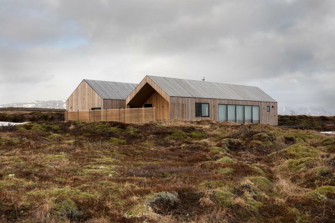Luxury House, Golden Circle Getaway - Private Hot Tub And Sauna Reykholt  Exteriér fotografie